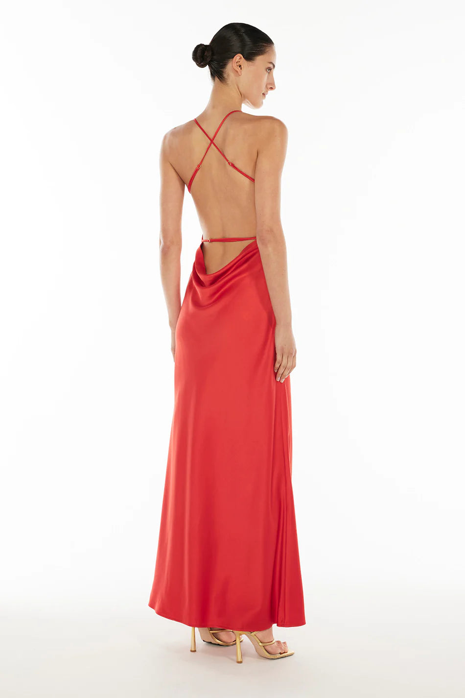 Saturation Point Dress in Red