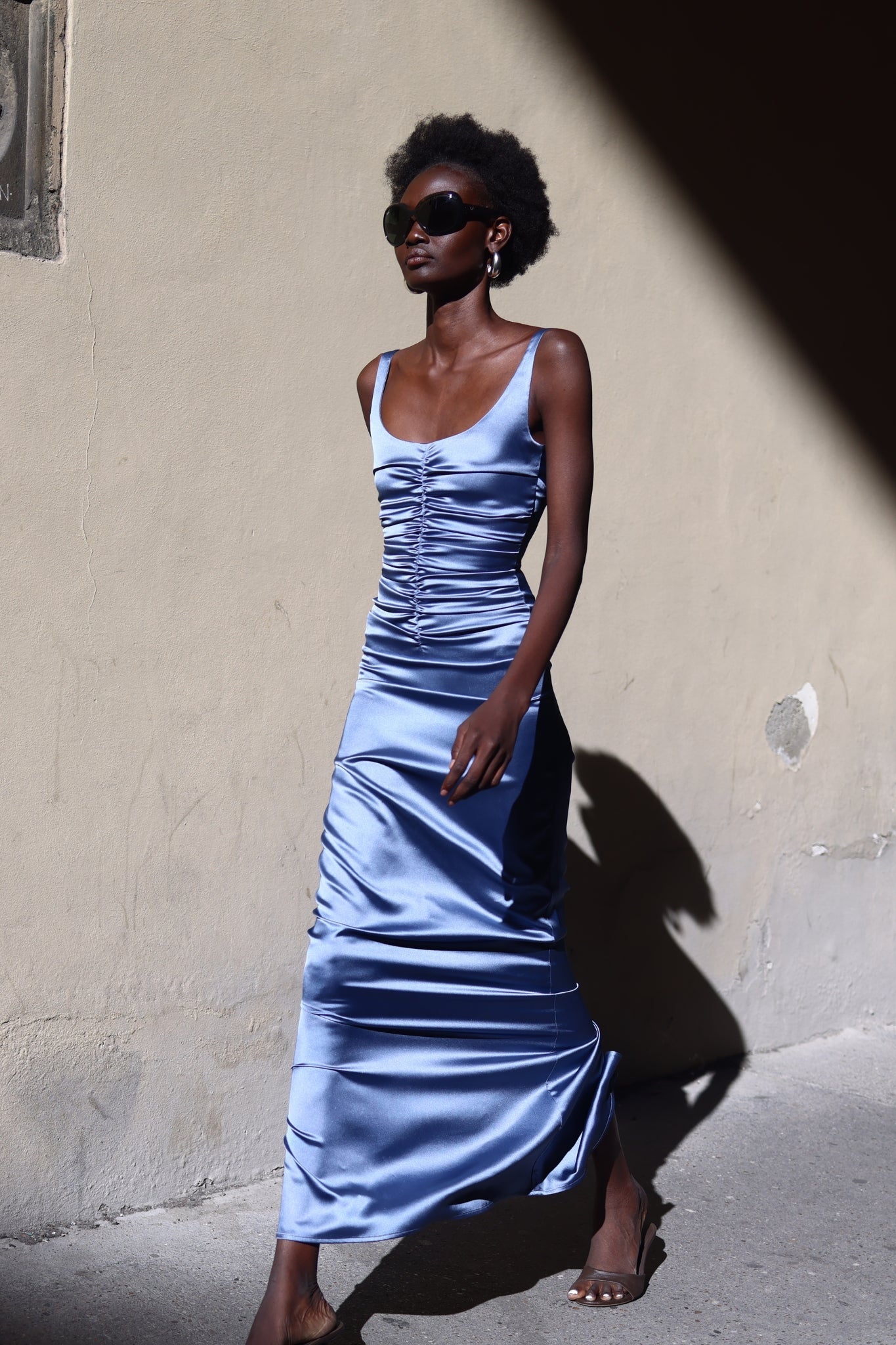 Atlein Gown in Blue