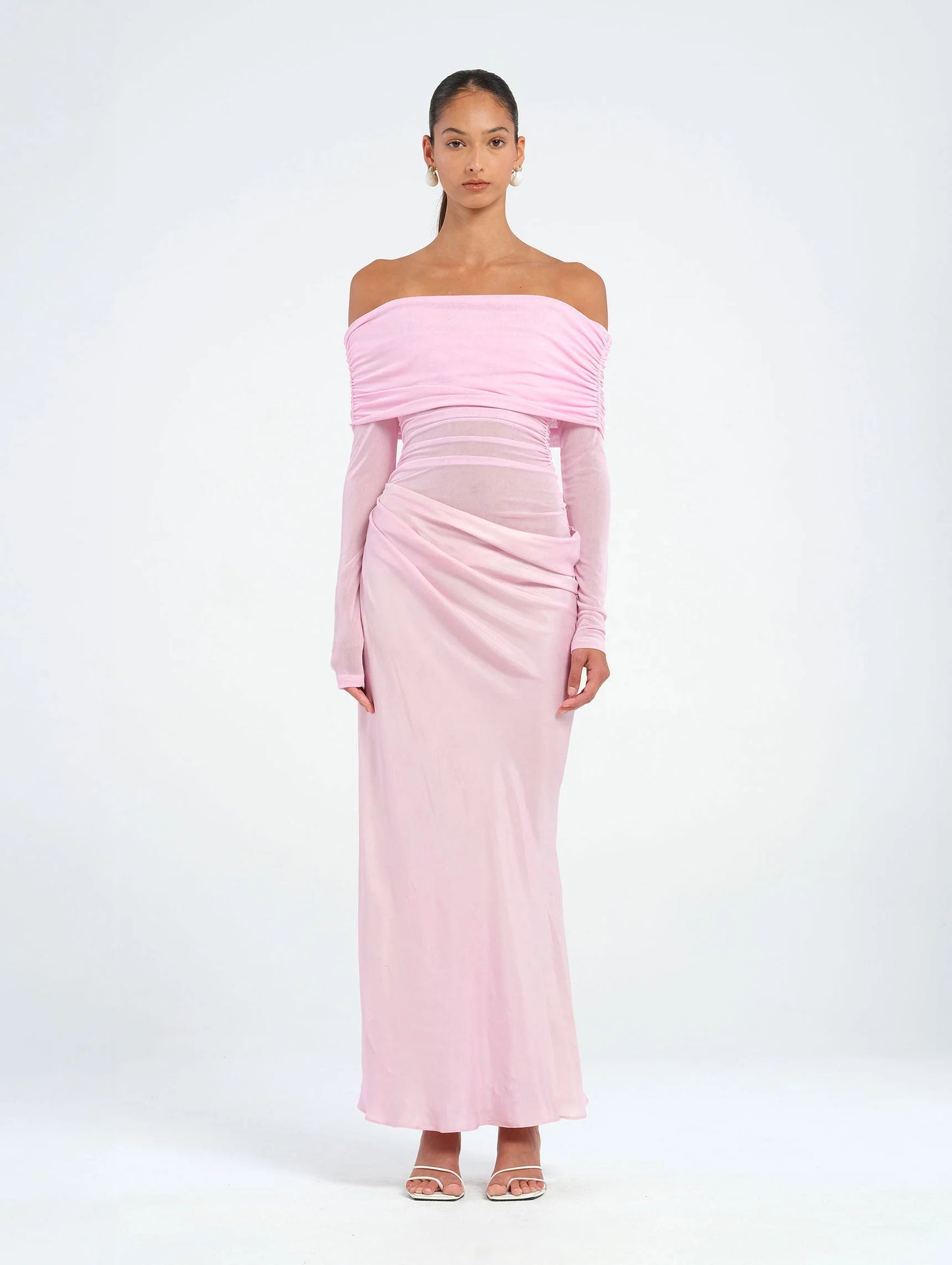 Yasmin Maxi Dress in Pink