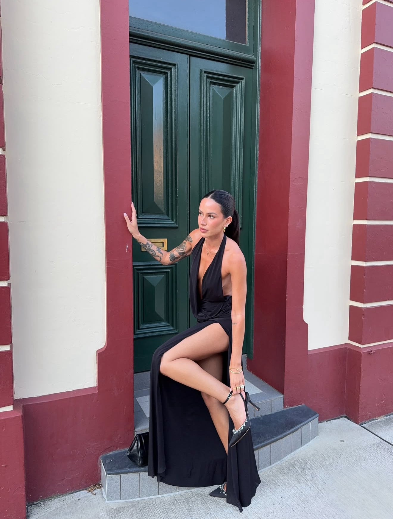 Winona Gown in Black