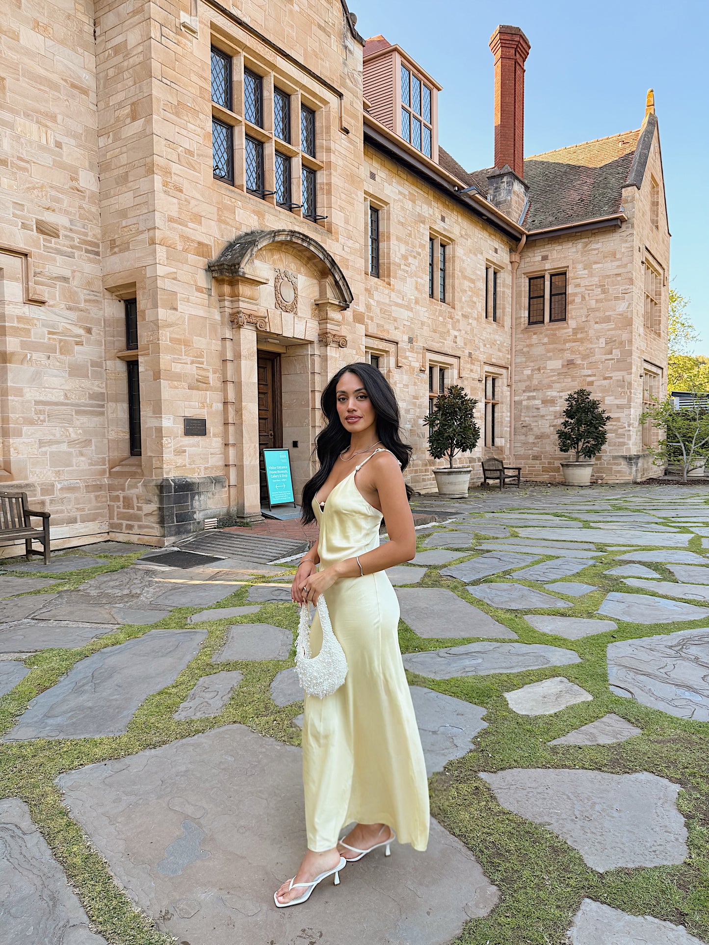 Agate Dress in Butter