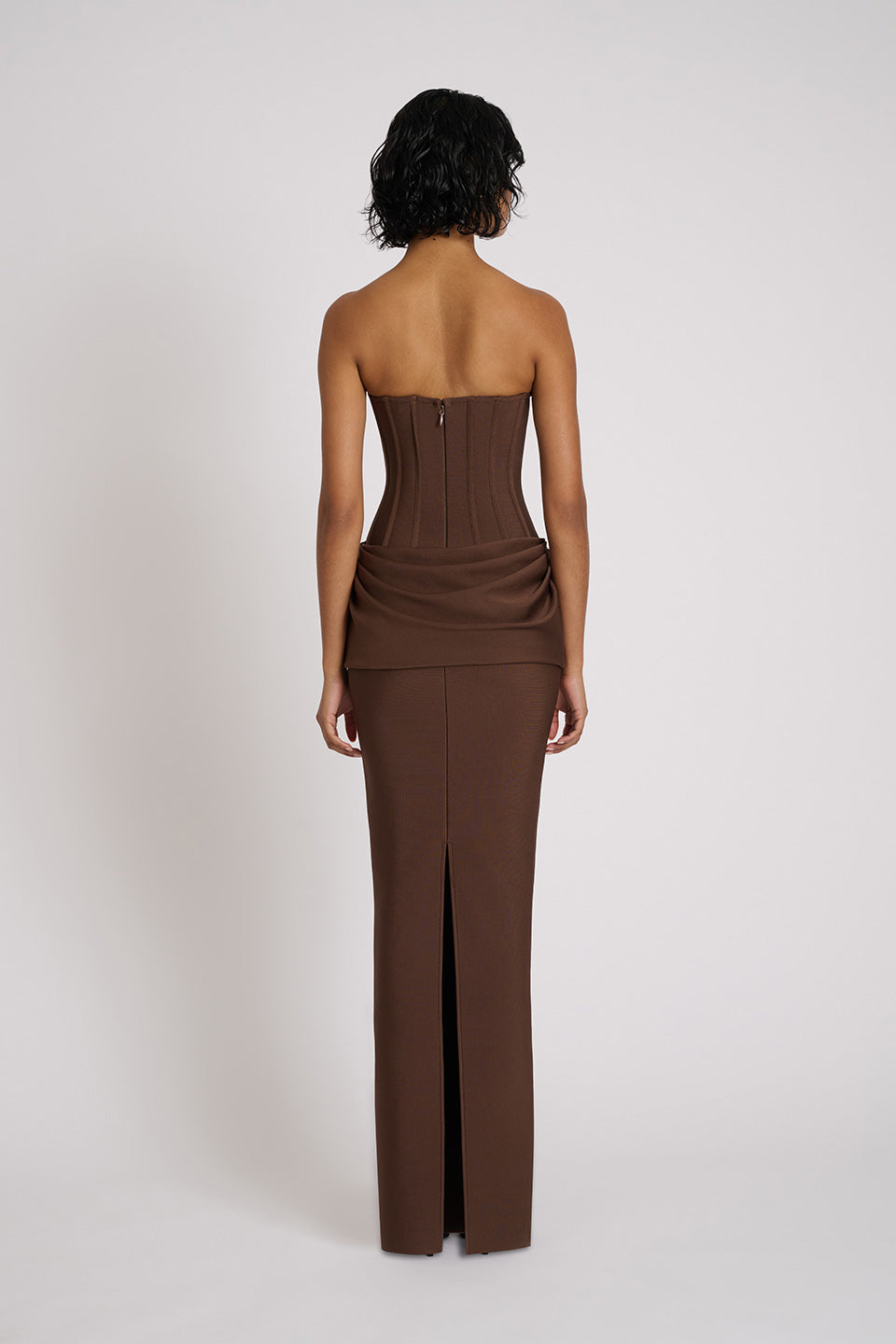 Hilda Gown Chocolate
