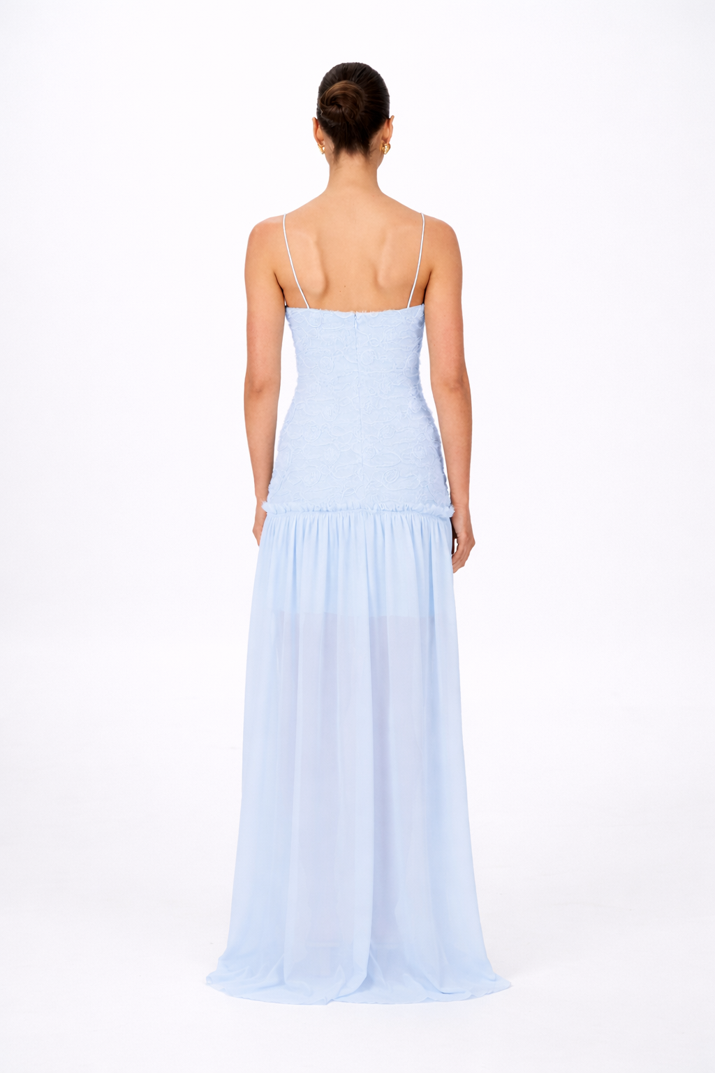 Renata Dress in Bay Blu