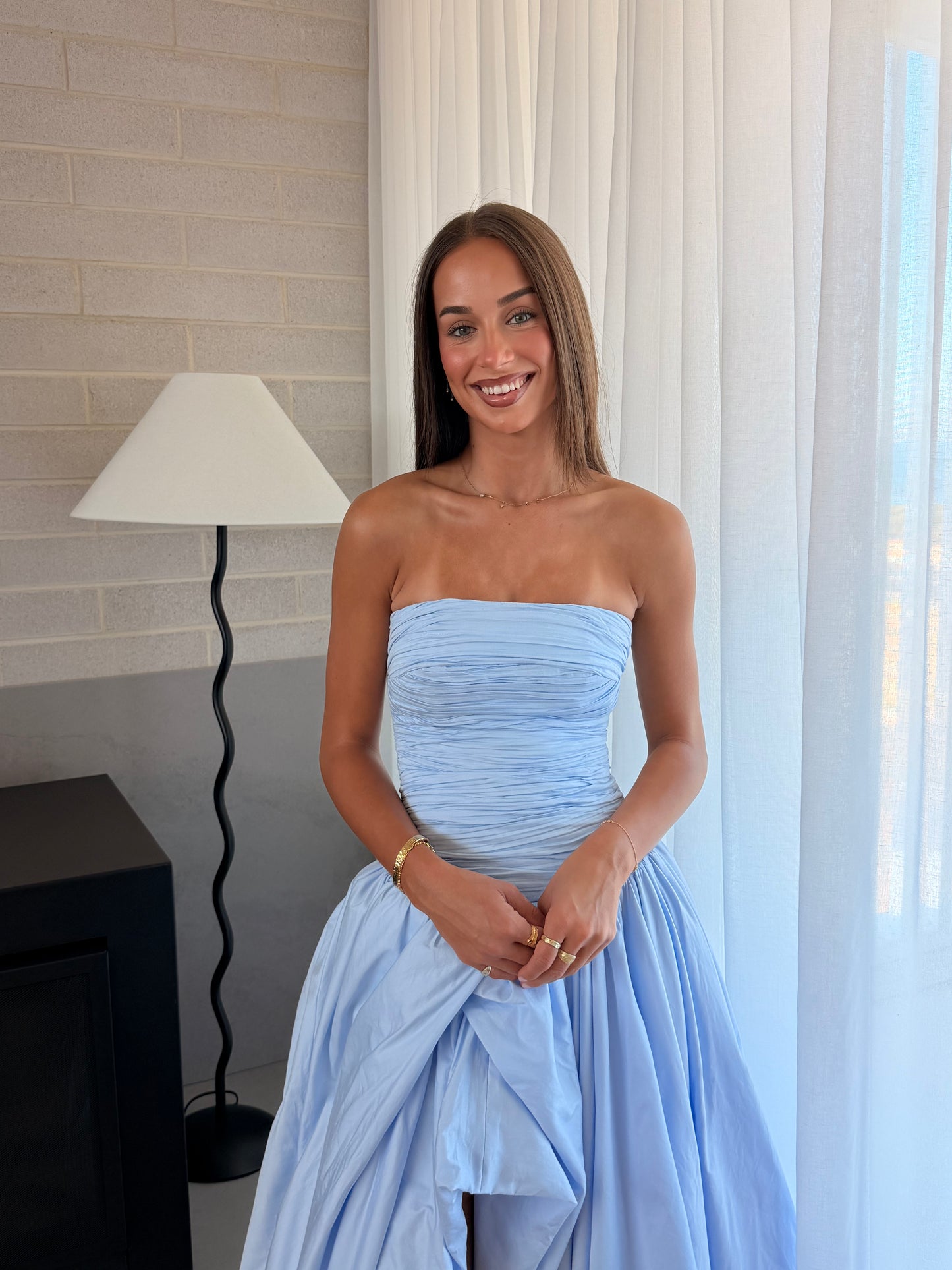 Violette Dress in Blue