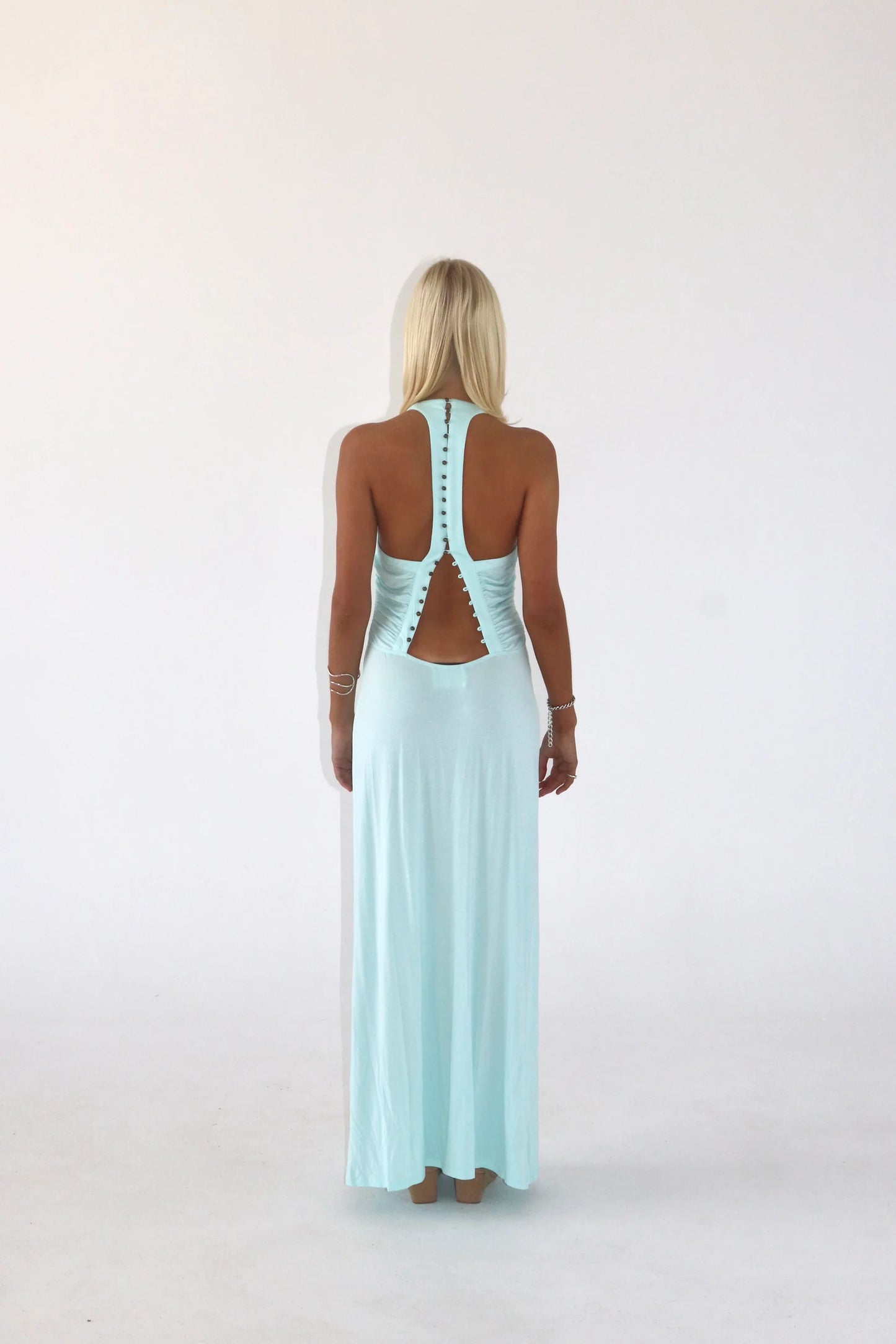 Angelina Maxi in Aqua