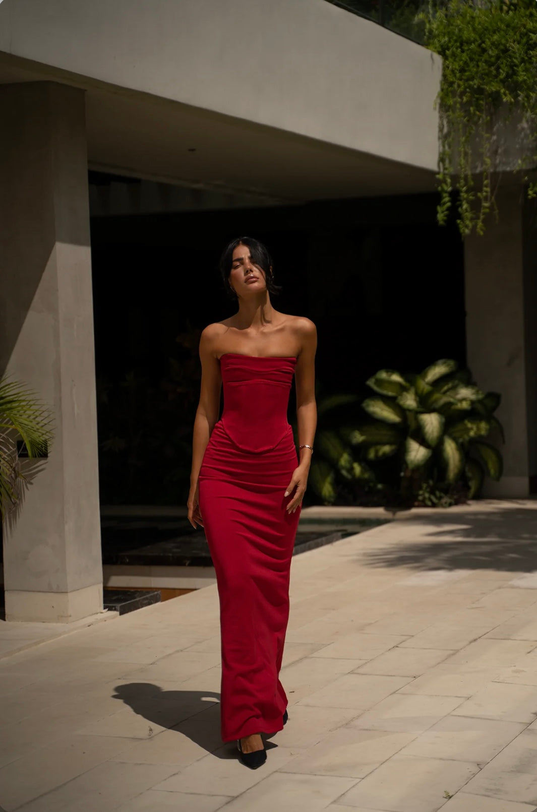 Louie Gown in Wine