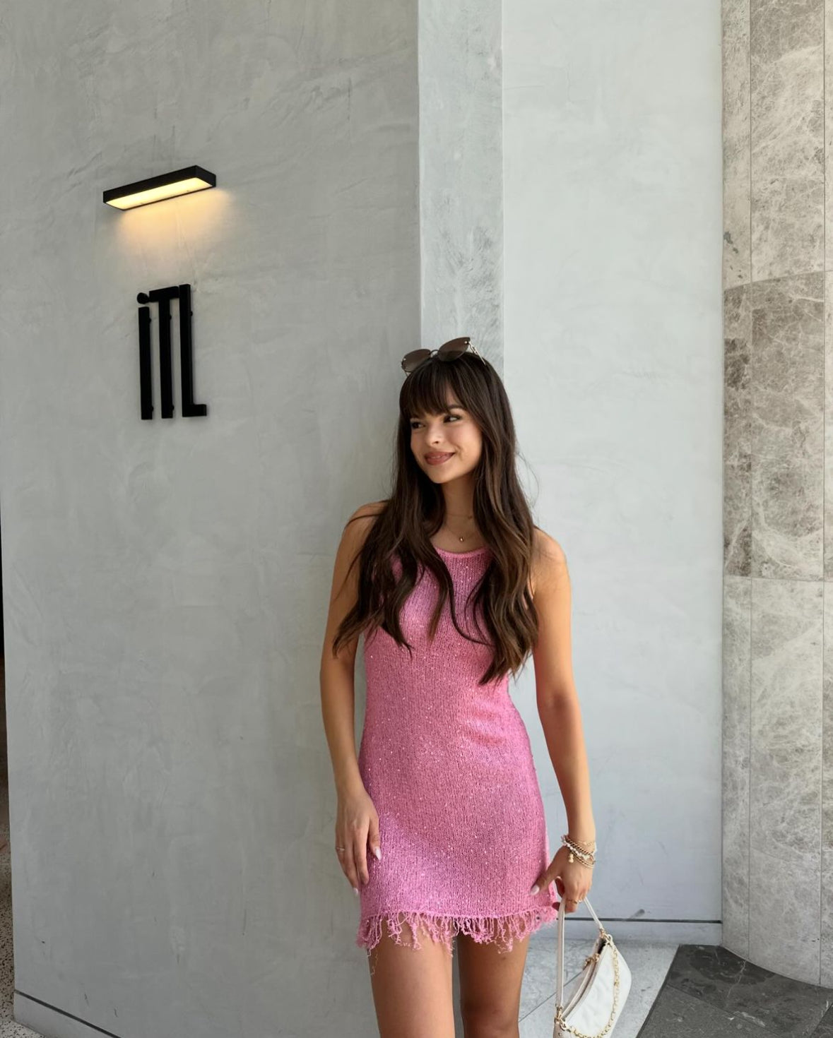 Natalia Dress in Pink
