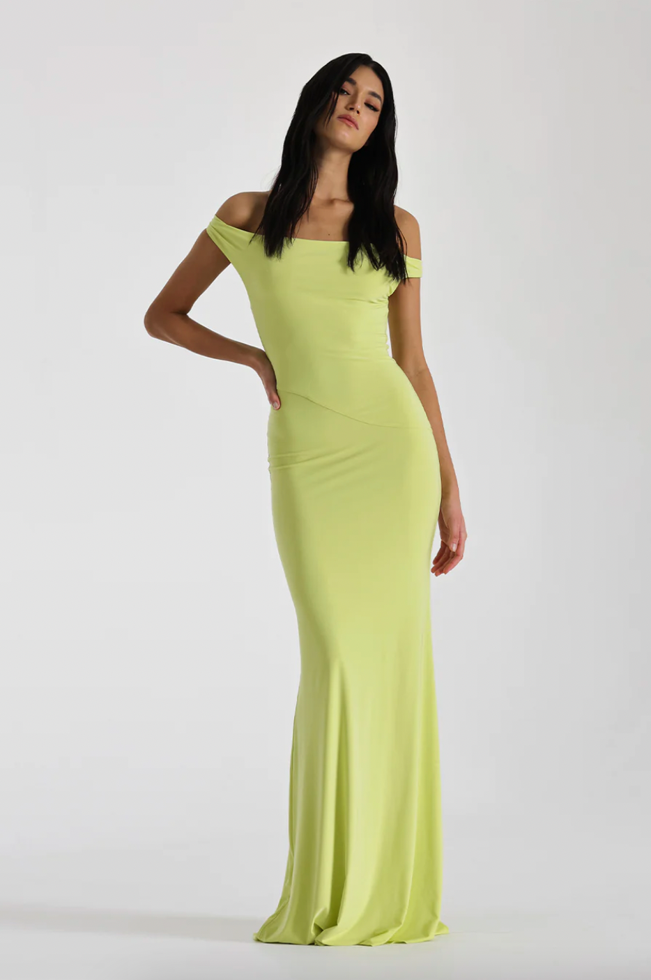 Bettina Gown in Citron