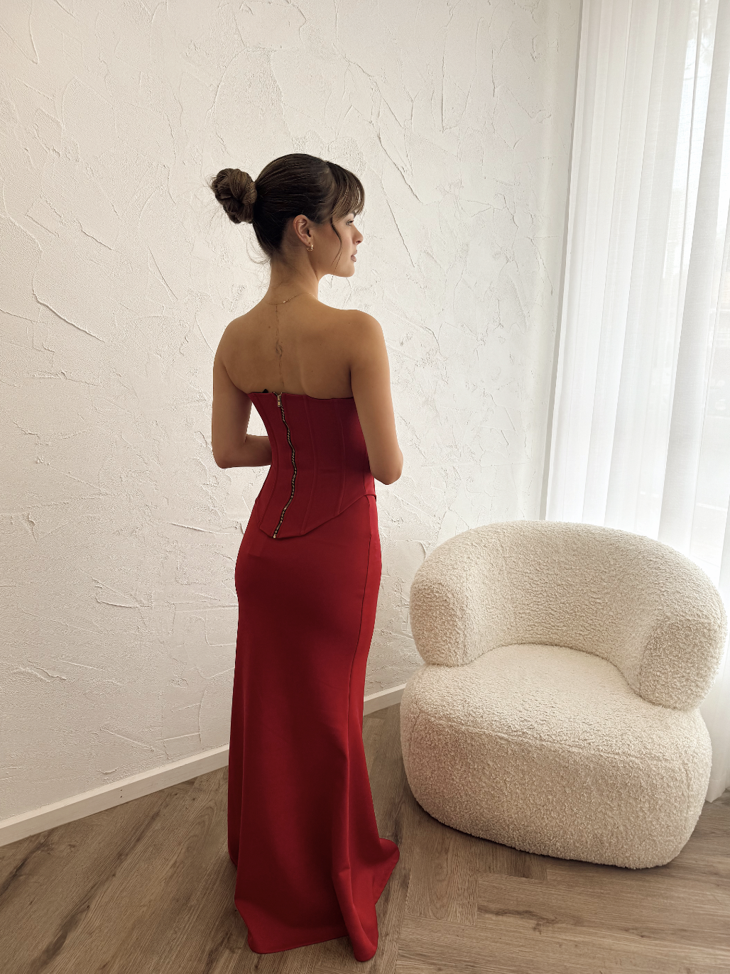 Louie Gown in Wine