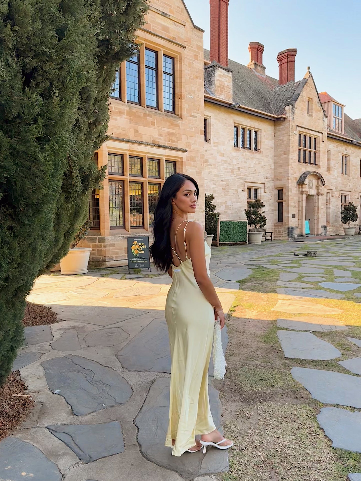 Agate Dress in Butter