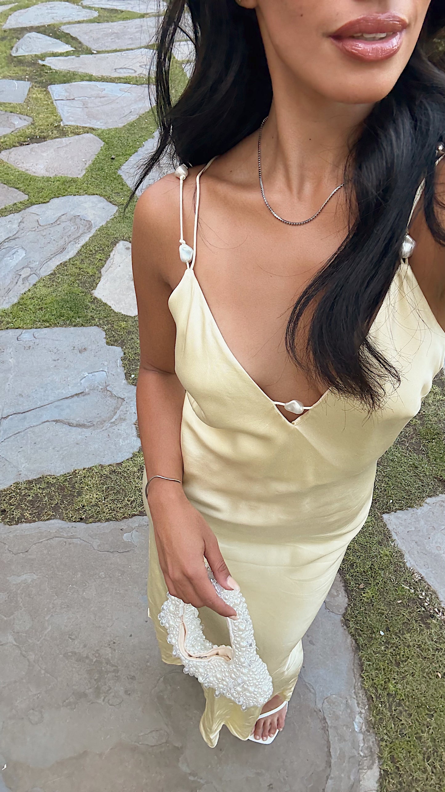 Agate Dress in Butter