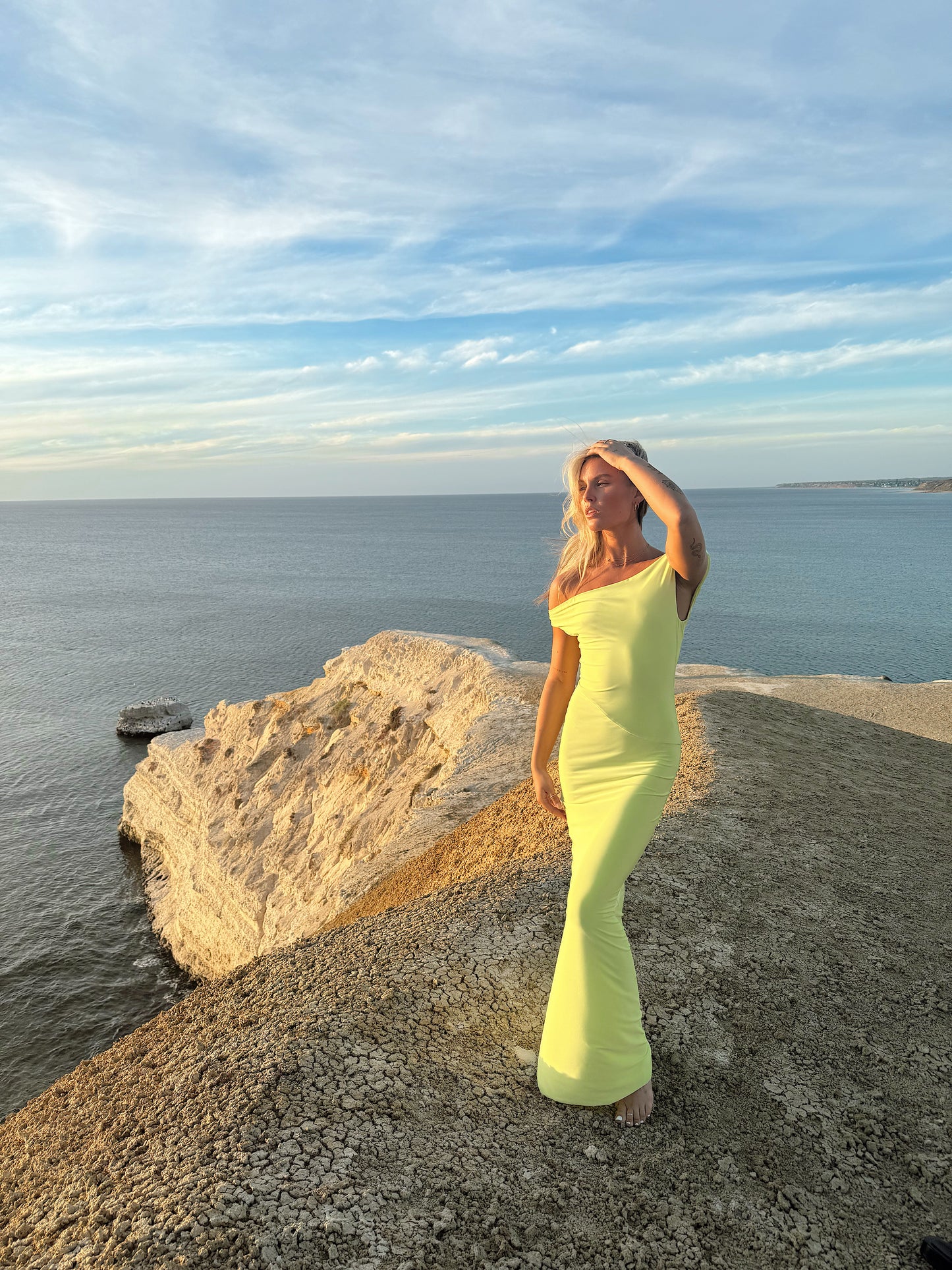 Bettina Gown in Citron