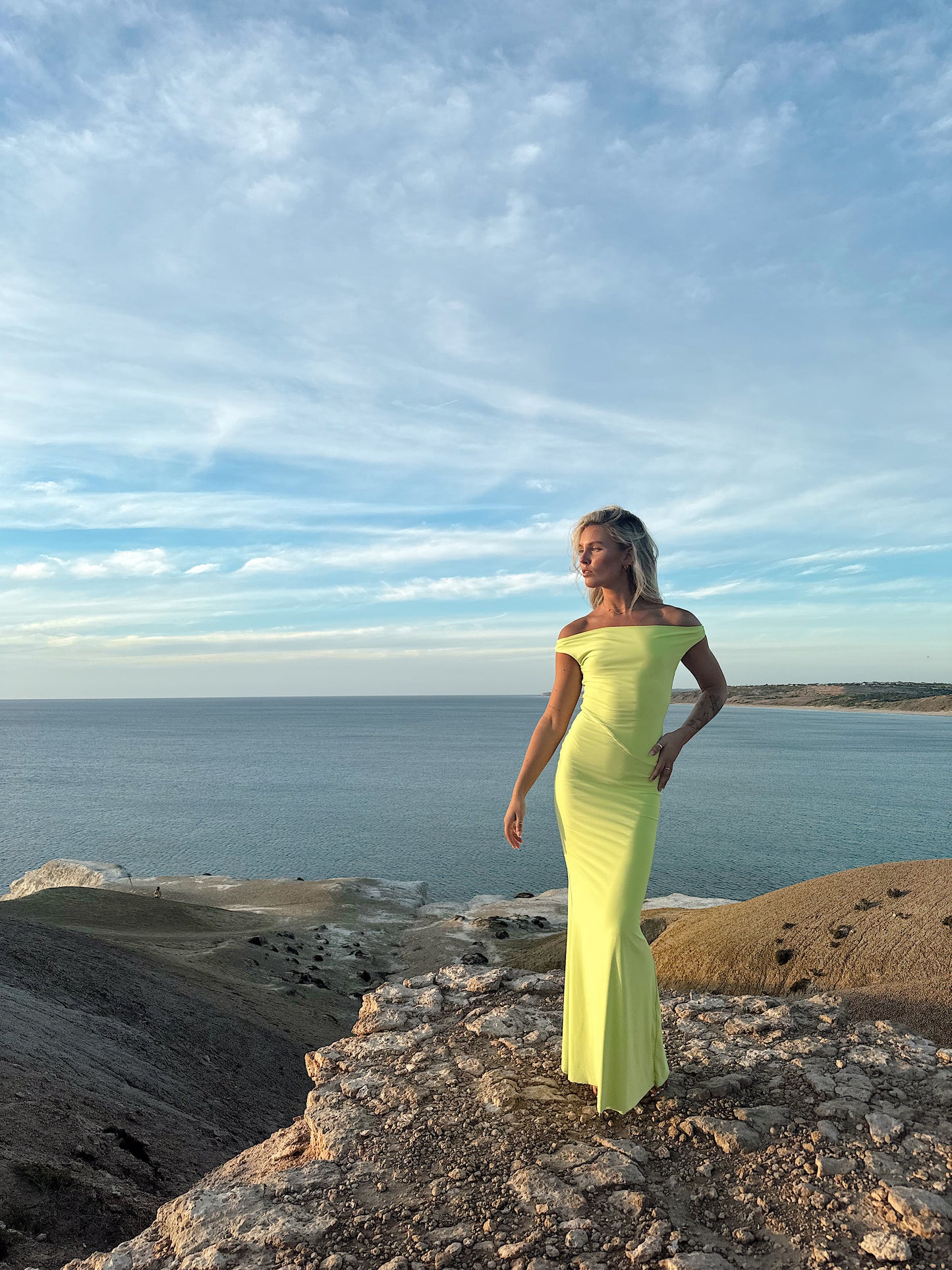Bettina Gown in Citron