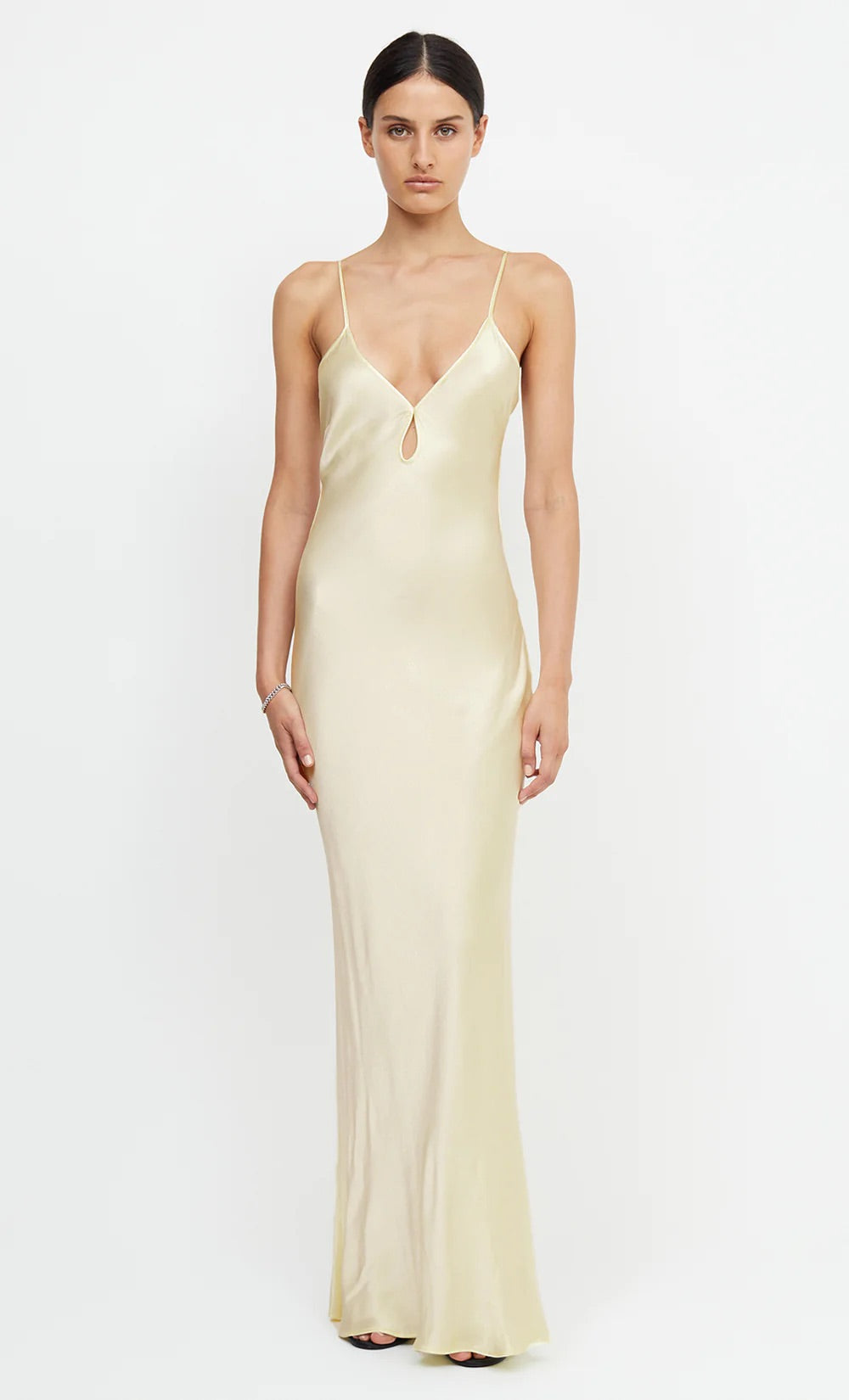 Cedar City Dress in Ice Yellow - FOR SALE