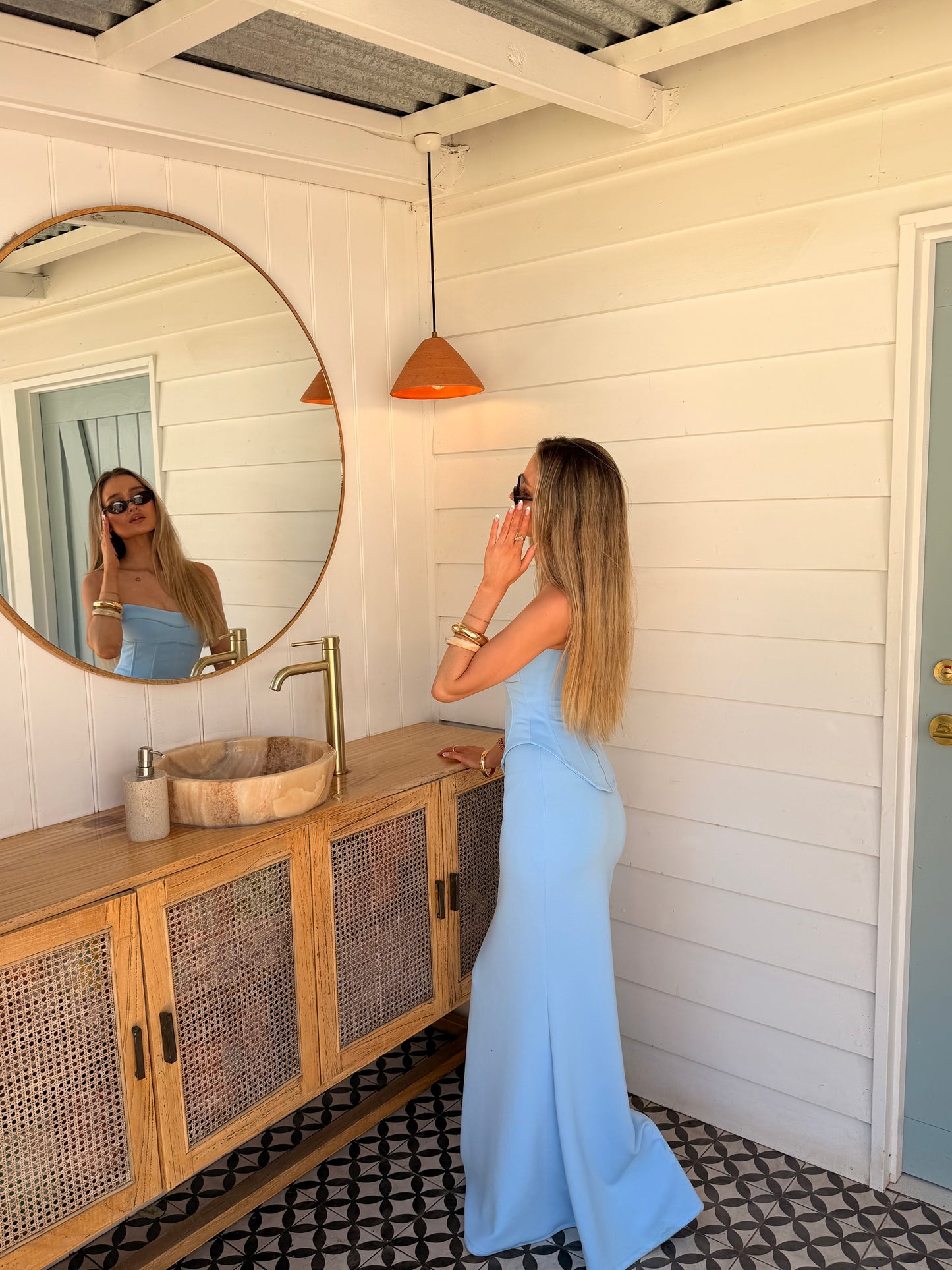 Louie Gown in Blue