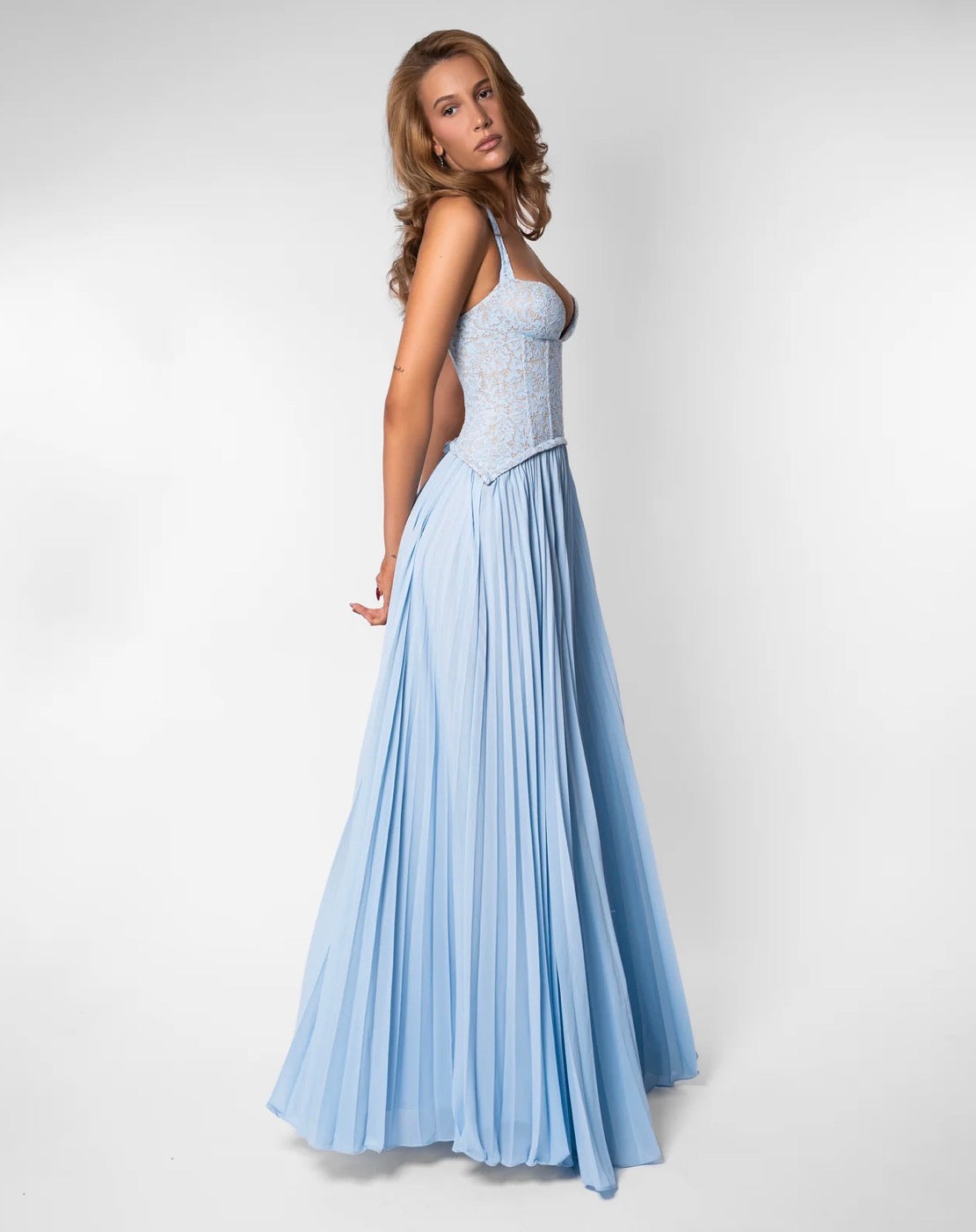 Gaia Gown in Blue