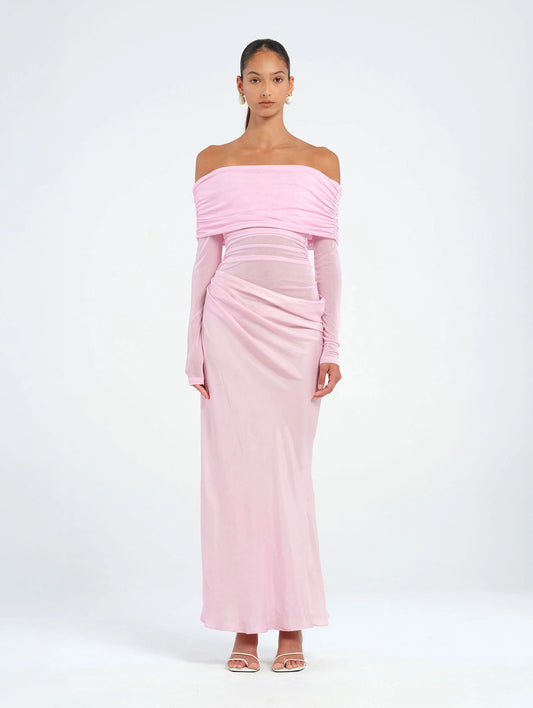 Yasmin Maxi Dress in Pink