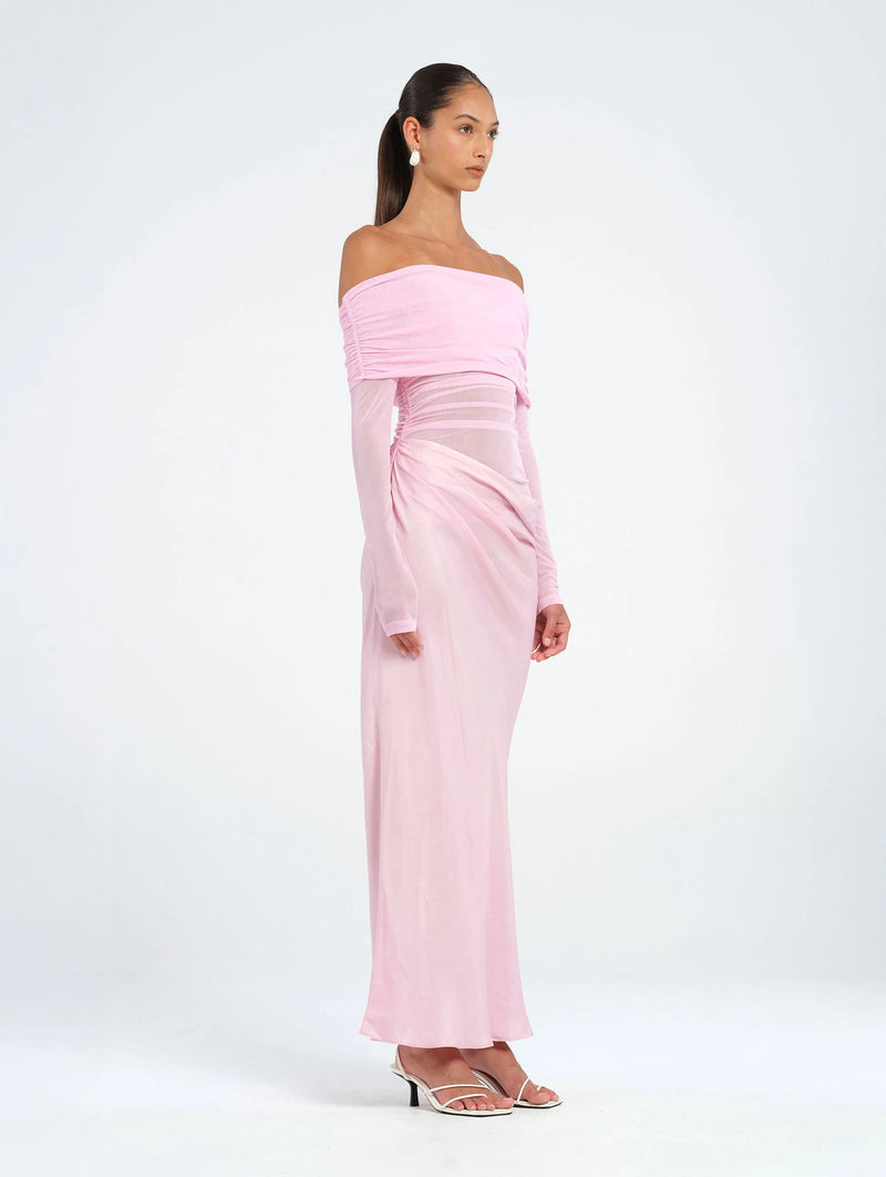 Yasmin Maxi Dress in Pink