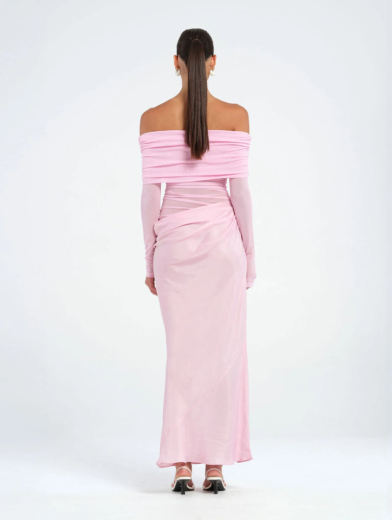 Yasmin Maxi Dress in Pink