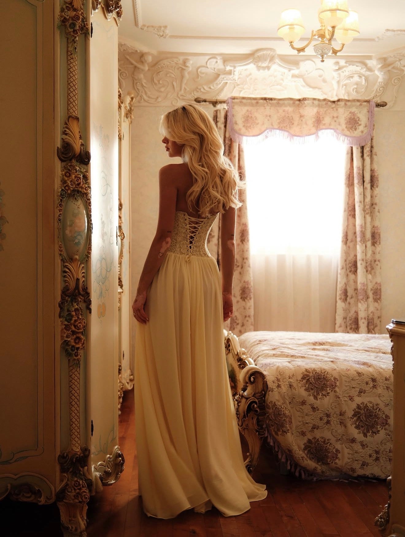 Faye Gown in Butter
