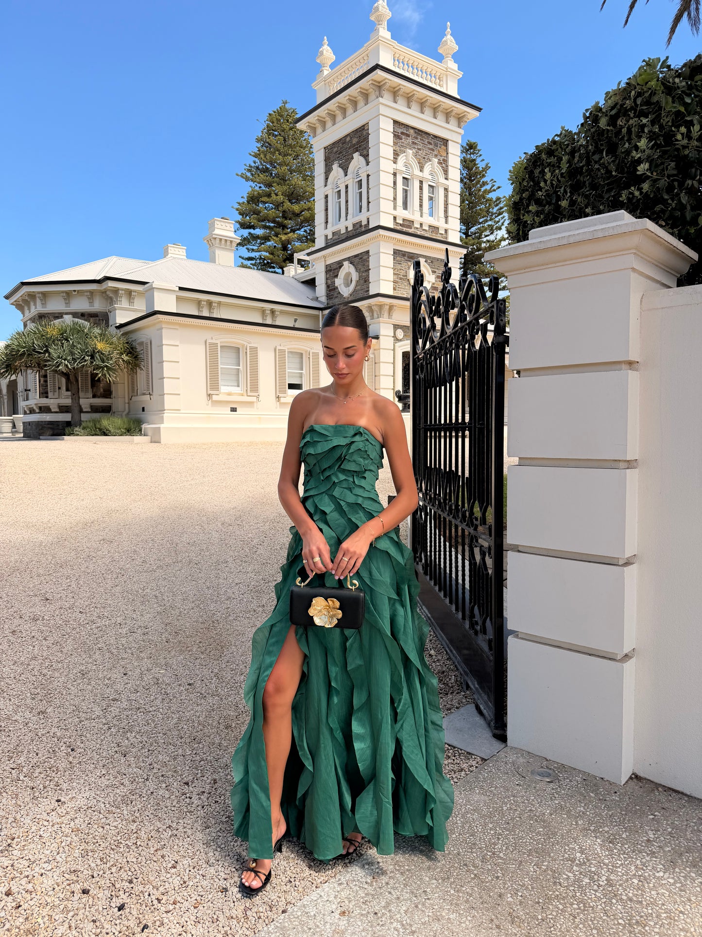Allairie Gown in Green