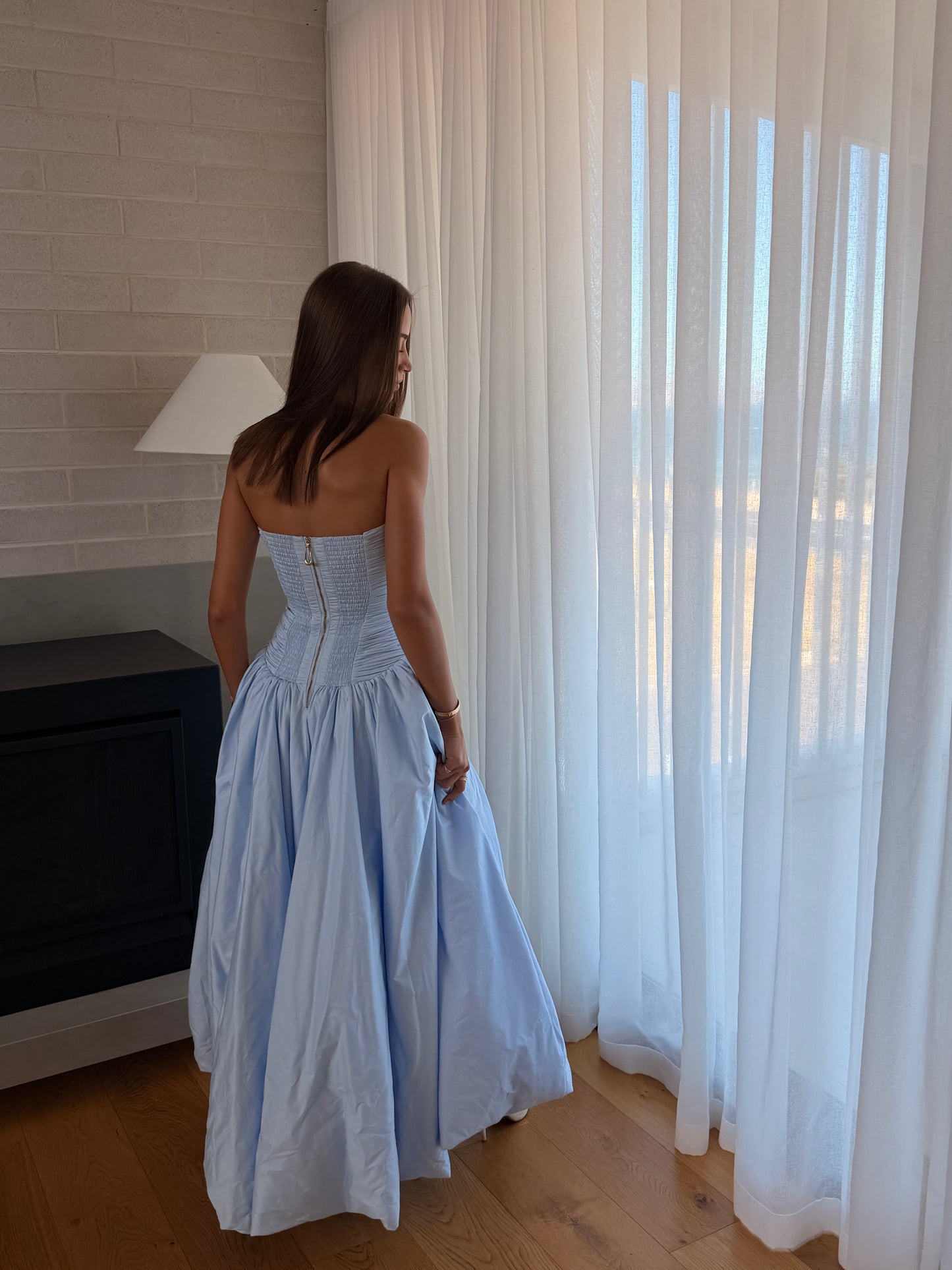 Violette Dress in Blue