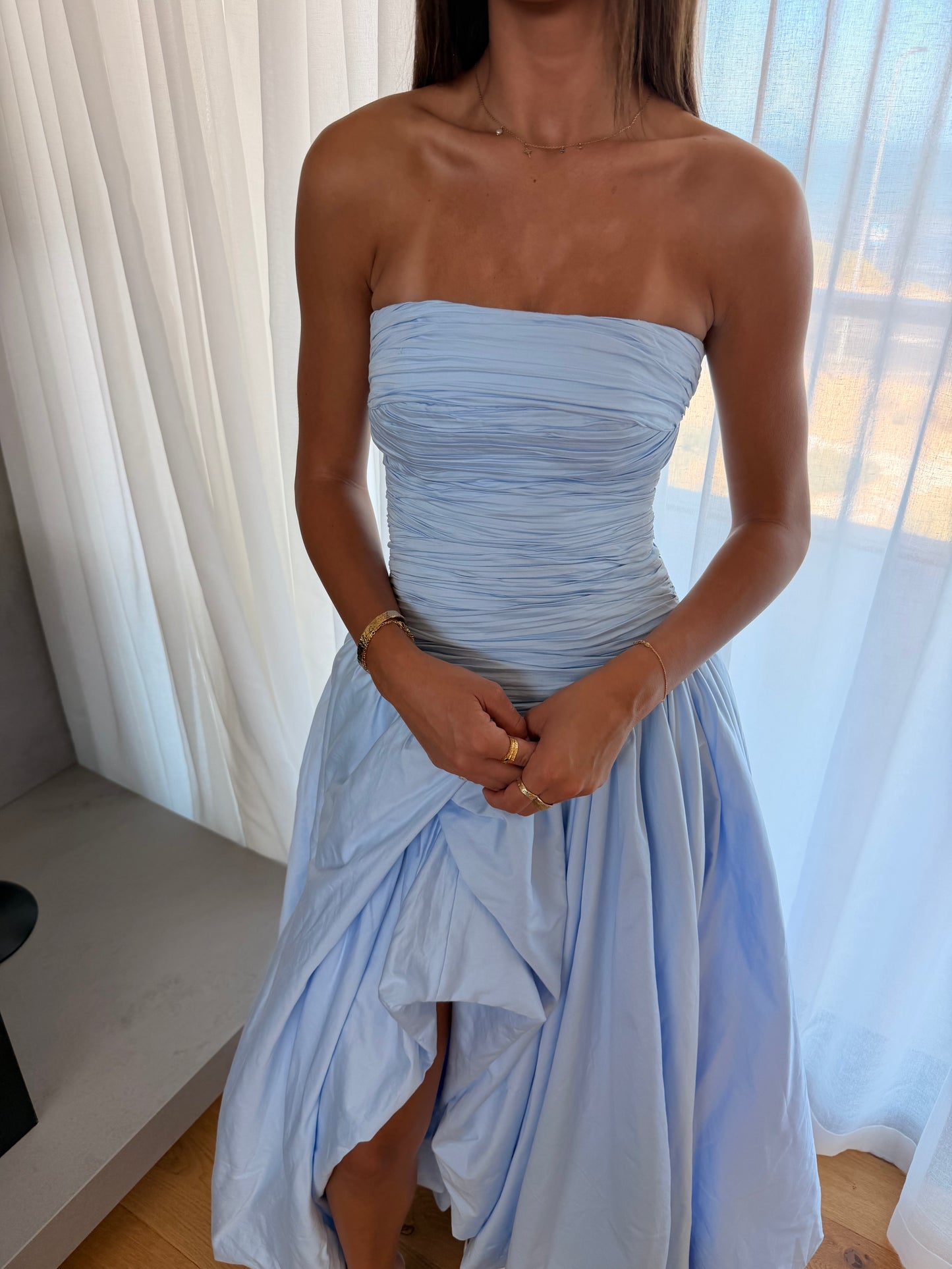 Violette Dress in Blue