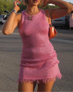 Natalia Dress in Pink
