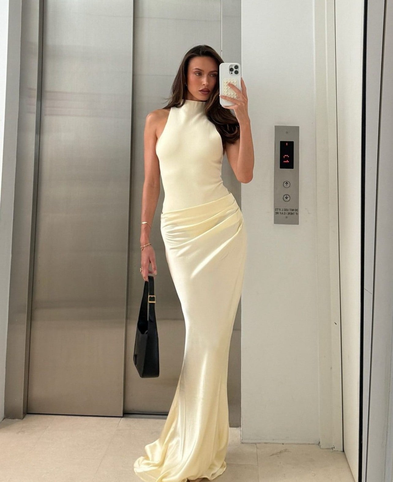 Soraia Dress in Butter