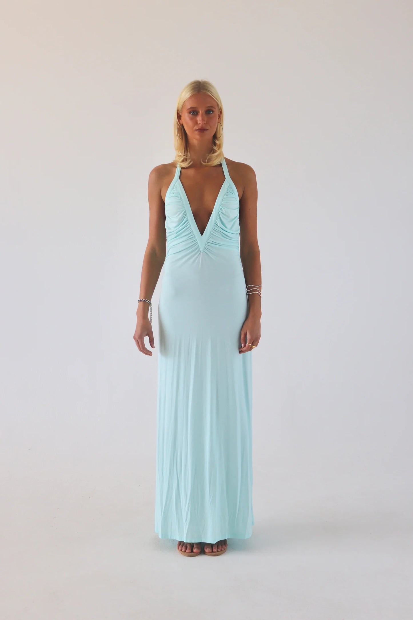 Angelina Maxi in Aqua