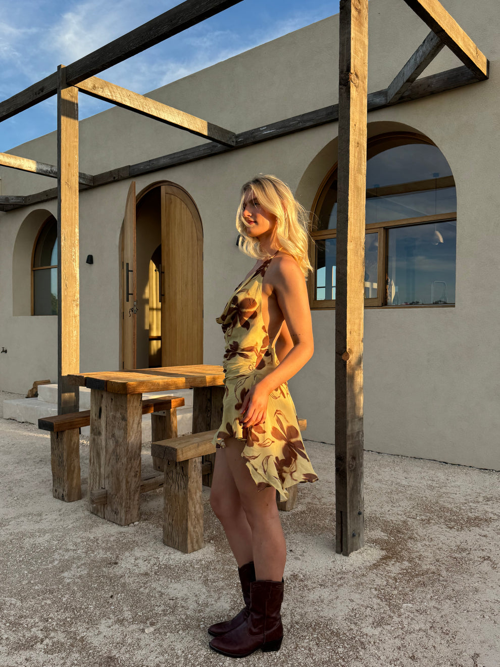 Benni Harlow Halter Dress