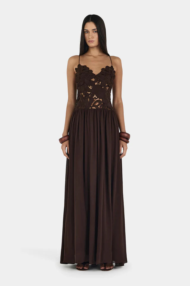 Stephanie Dress in Cedar