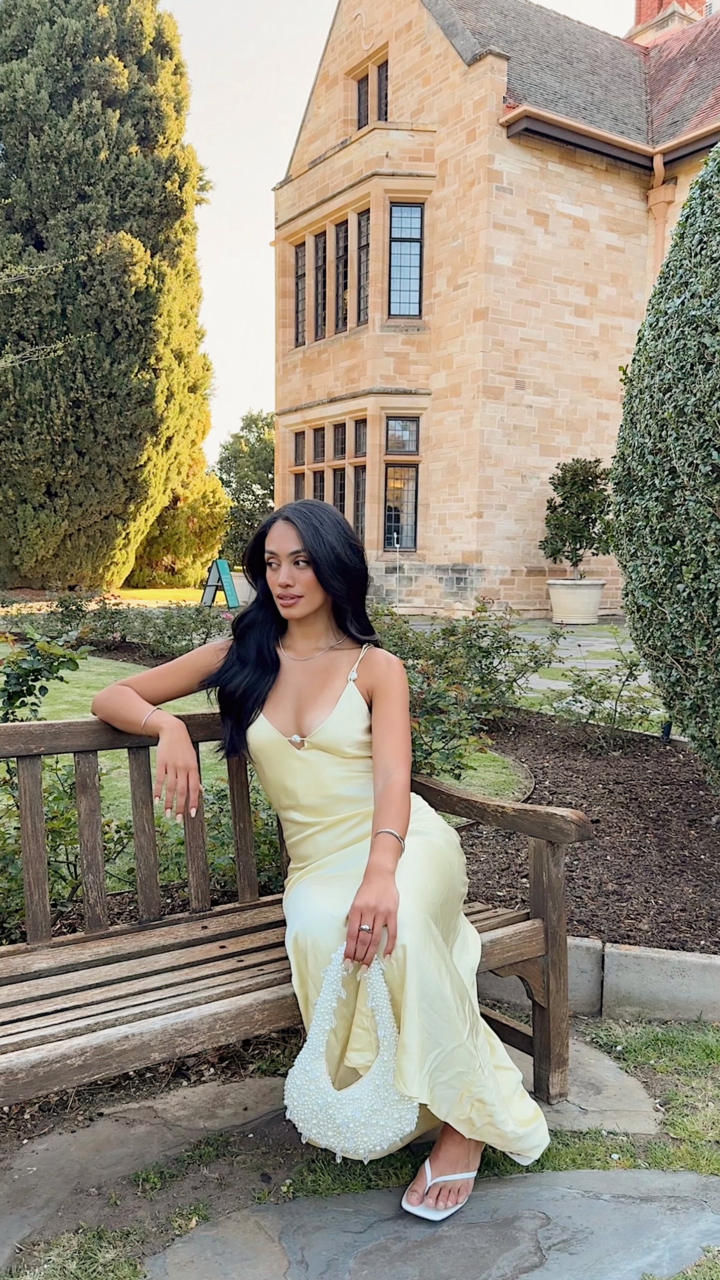 Agate Dress in Butter