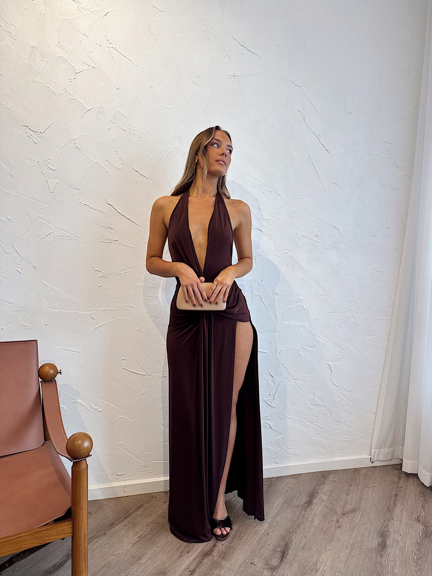 Winona Gown in Espresso