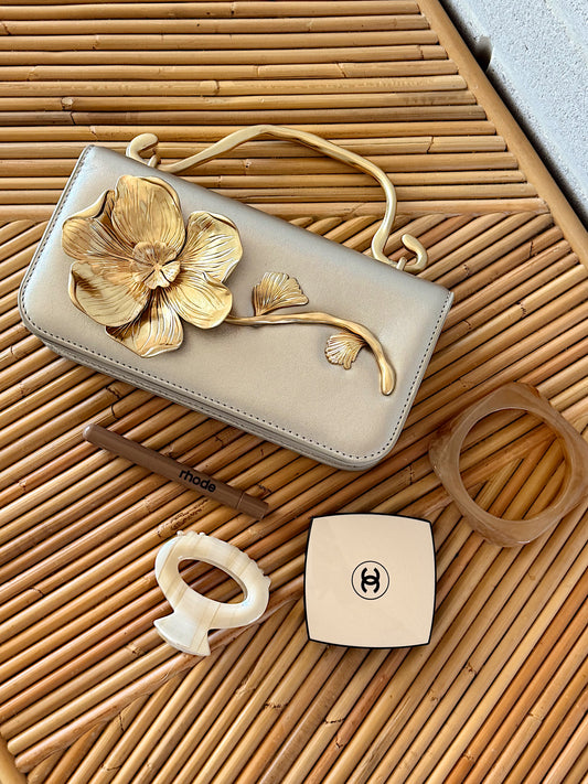 Celeste Flower Clutch