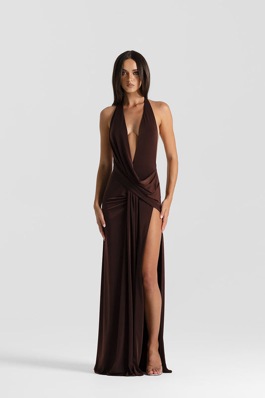 Winona Gown in Espresso